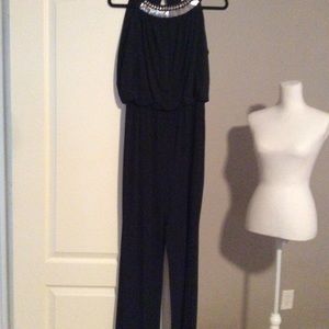 Sleeveless dressy jumpsuit
